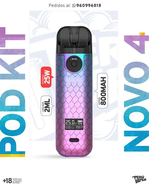Как выбрать оптимальный ваттаж на устройстве Smok Novo 4 для наилучшего вкуса и облаков пара