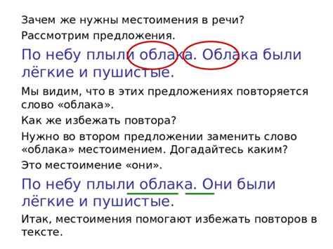 Как избегать повторов в сокращённом изложении