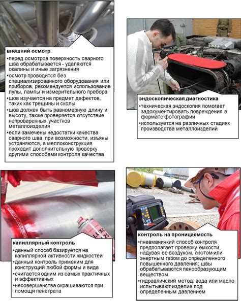 Контроль качества и прочности изготовленной конструкции