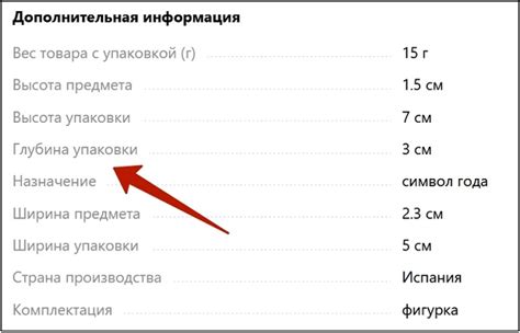 Критерии определения глубины упаковки