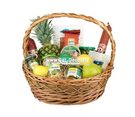Кулинарная корзина с необычными продуктами - для мамы, увлекающейся гастрономией