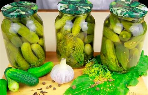 Маринованные гладкие огурцы: классический рецепт