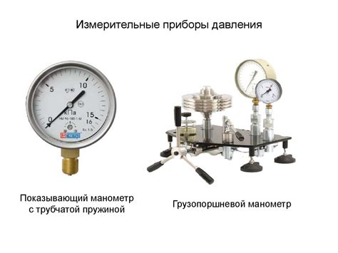 Методы измерения давления в цилиндрах
