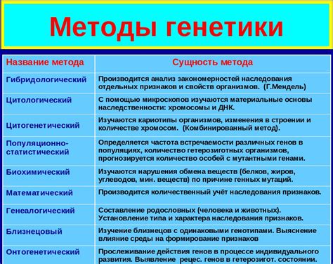 Методы исследования в биологии: разнообразие подходов и технологий