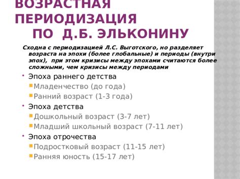 Назначение и значение эшелона между периодами развития