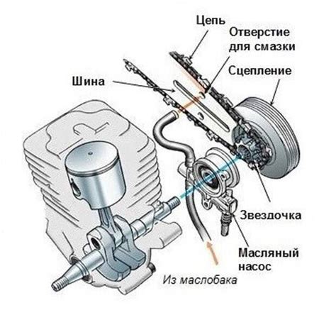 Необходимость достаточной смазки цепи