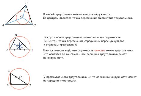 Необходимые инструменты и материалы для создания треугольника, описанного около окружности