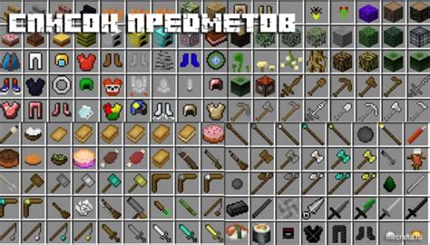 Необходимые компоненты и материалы для создания механизма выдачи предметов в Minecraft