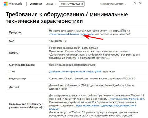 Необходимые компоненты и системные требования