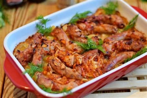 Несколько простых, но весьма изысканных блюд с куриными шейками