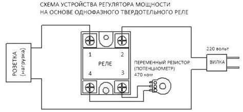 Описание работы твердотельного реле для напряжения 380 В