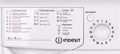 Описание режимов и программ стирки: расшифровка и выбор