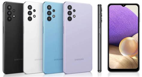Определение модели Samsung Galaxy A32 по номеру модели на официальном сайте Samsung