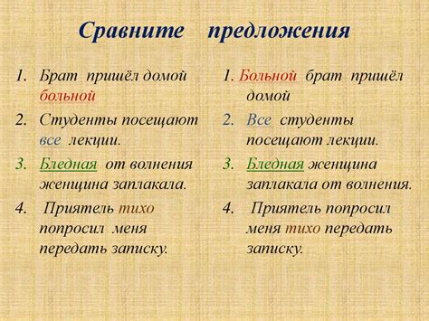 Определение роли слов в предложении