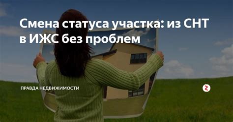 Определение статуса СНТ