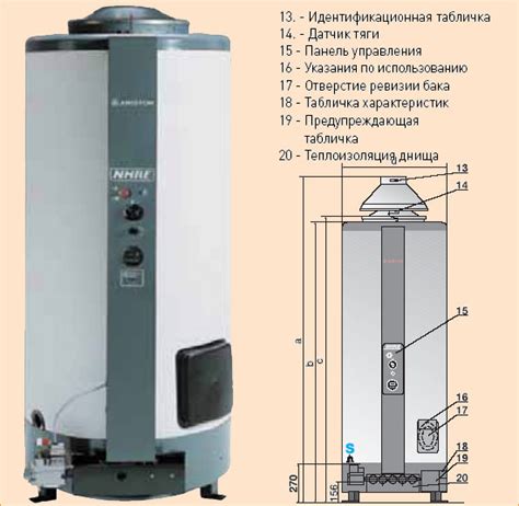 Определите вид и производителя вашего газового системного водонагревателя