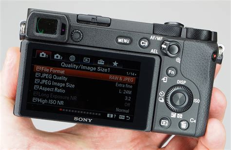Оптимальная настройка камеры Sony 6600