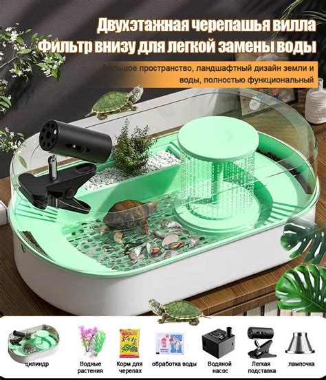 Оптимальные требования к размеру водного источника для обеспечения комфорта черепах