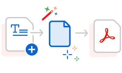 Оптимизация и преобразование объединенных документов в формат PDF