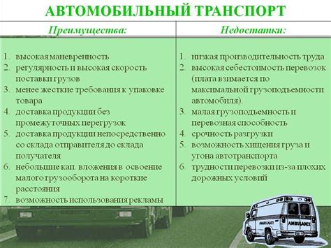 Осмотр и состояние транспортного средства