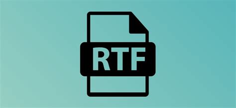 Основания применения формата RTF и его ограничения