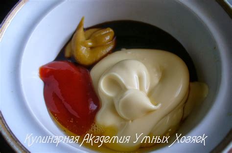 Основные компоненты для вкусного соуса