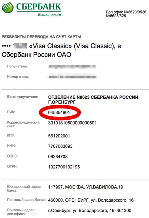 Основные методы получения информации о БИК в Сбербанке
