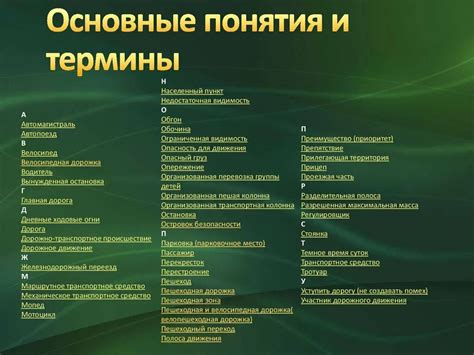 Основные понятия и термины, связанные с процессом получения кейса на участие в программе Грин Кард