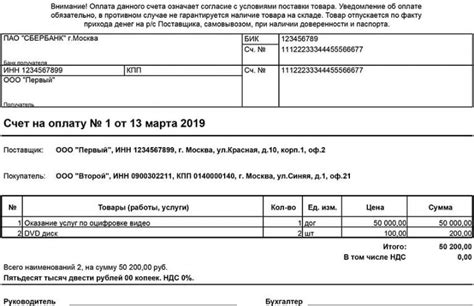 Основные правила и требования для оформления счета без НДС, а также перечень необходимых документов