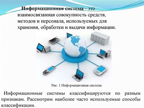 Основные принципы и функции информационной системы