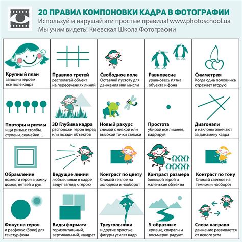 Основные принципы композиции в фотографии