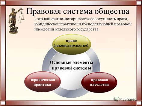 Основные принципы правовой системы и их значимость