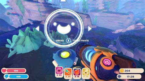 Основные функции волшебного рюкзака в игре "Slime Rancher 2"