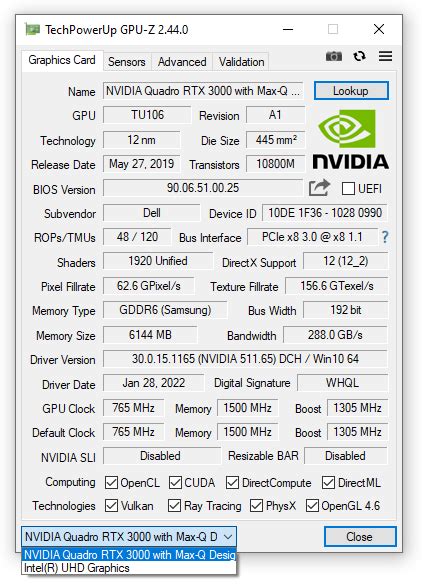 Основные функции GPU-Z: обзор интерфейса программы