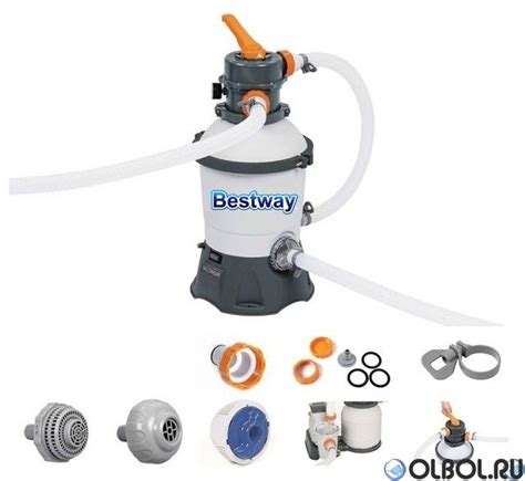 Основные характеристики для выбора фильтрации насоса в бассейне Bestway