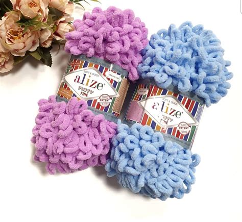 Основные характеристики и свойства нитей Alize puffy и puffy fine