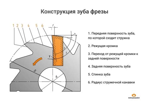 Основные элементы инструмента прима