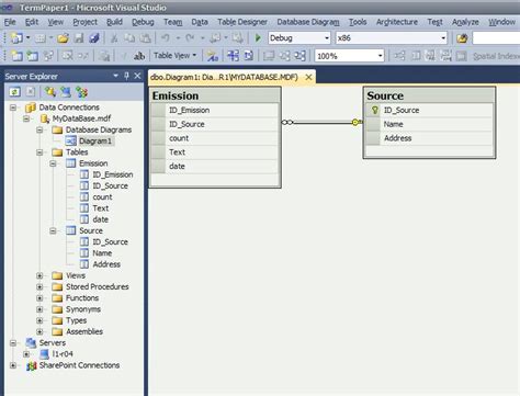 Основные этапы работы с таблицами в SQL Server Management Studio