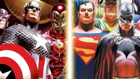 Особенности миров Marvel и DC