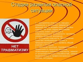 Осознание преувеличения опасности