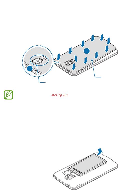 Отключение SIM-карты и извлечение аккумулятора