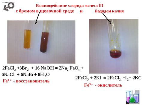 Очищение соединения хлорного железа от примесей