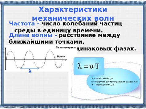 Параметры и характеристики приливных волн