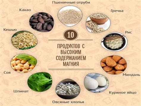 Пищевые продукты, обладающие богатым содержанием важных элементов для профилактики недостатка