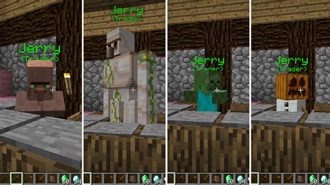 Подготовительные меры перед удалением нежелательного NPC в Minecraft