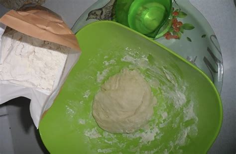 Подготовка и замешивание теста