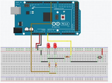 Подготовка платы Arduino Uno к соединению с светоизлучающим диодом