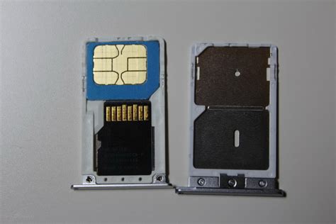 Подготовка SIM-карты и microSD-карты