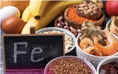 Поддержание энергии с помощью богатых железом продуктов