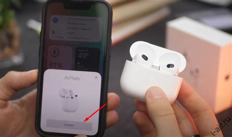 Подключение AirPods 3 к устройству: первоначальная настройка